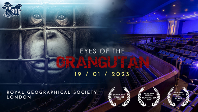 Eyes of the Orangutan Screening at RGS, London