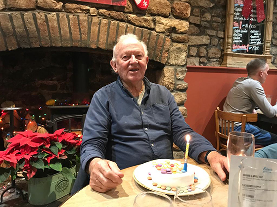 Richard Brock on his 80th birthday - Brock Initiative