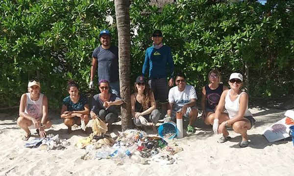 Karla Munguia Colmenero Beach Clean-up