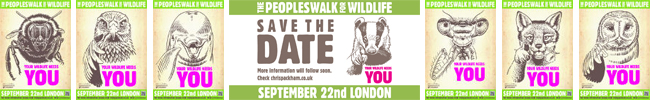 People's Walk For Wildlife, with Chris Packham